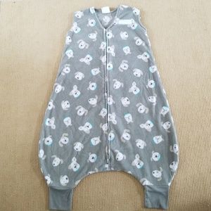 Halo Early Walker Gray Dog Sleep Sack